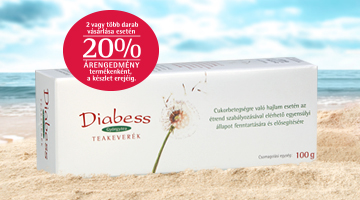 Májusi kedvezmény a Diabess-Györgytea árából!