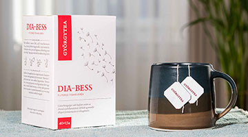 Mostantól filteres kiszerelésben is elérhető a Diabess teakeverék!